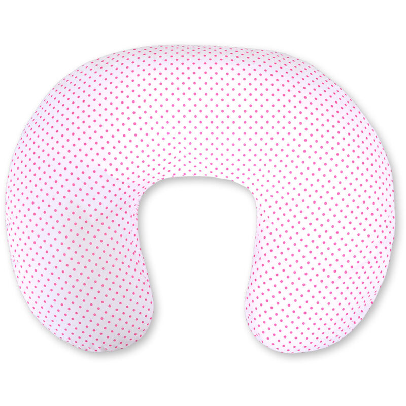 Abnehmbares Stillkissen im Bean Bag-Stillstil - Rosa Punkte