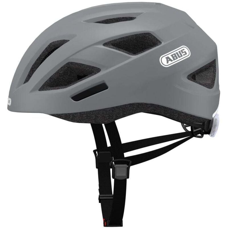 Fahrradhelm City l grau matt Fahrradhelm - Abus