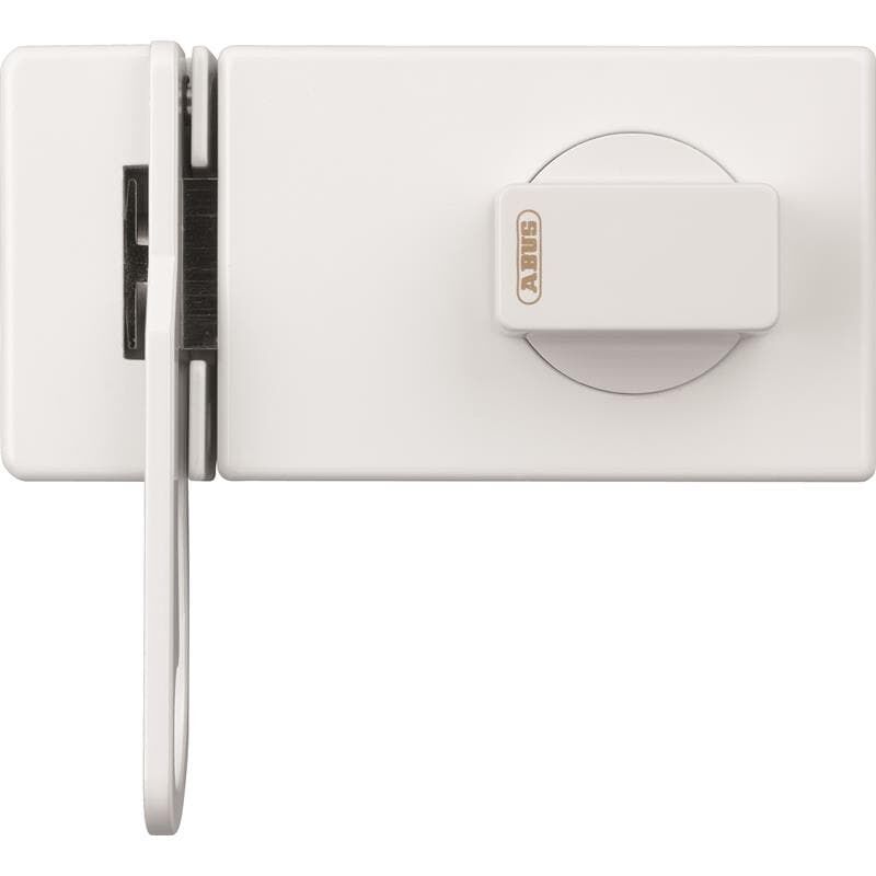 Tür Zusatzschloss 4030 verschiedene Ausführungen, Zylinder: ohne Zylinder, Farbe: weiß - Abus