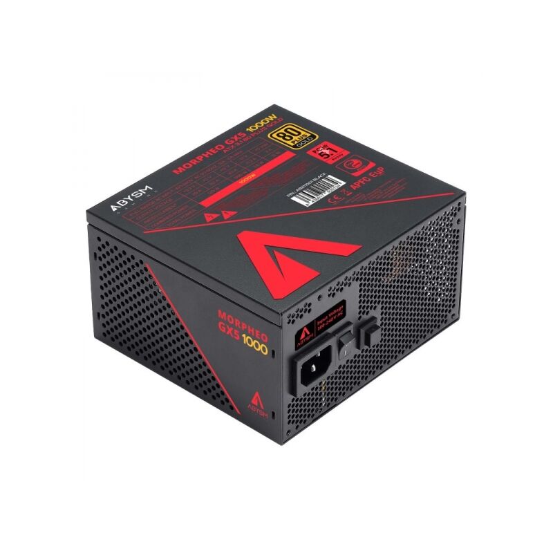 Abysm gaming morpheo gx5 1000w netzteil de netzteil 80 plus gold voll modular 1000w atx - lüfter 120mm
