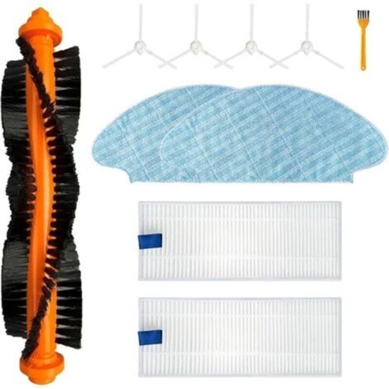 Accessoires de Rechange pour aspirateur Rowenta Explorer 20/40 Series RG687/ RR682/RR688/isweep x3 Roboter-Staubsauger-Ersatzteile