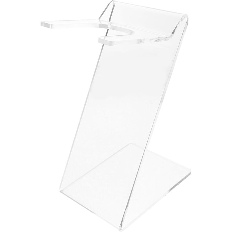 Acryl-Haartrocknerständer für den Schreibtisch, stabiler und leichter Badezimmerständer, platzsparend für Hotel, Wohnung und Studentenwohnheim