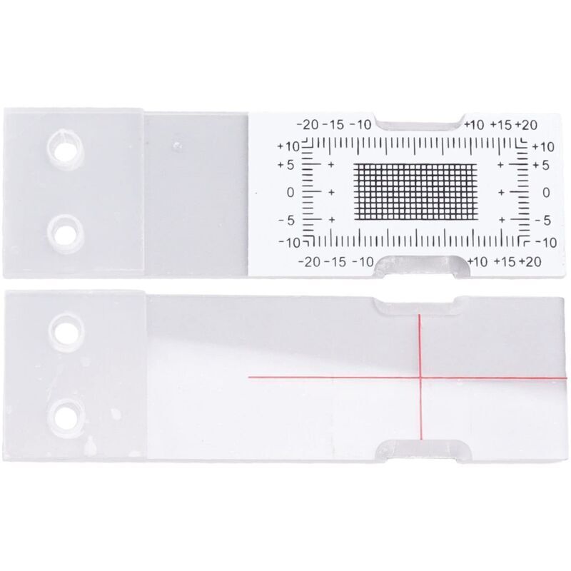 Acryl-Spaltmessgerät, Winkelrissvergleichsschieber zur Überwachung von Rissen in Gebäuden und Beton