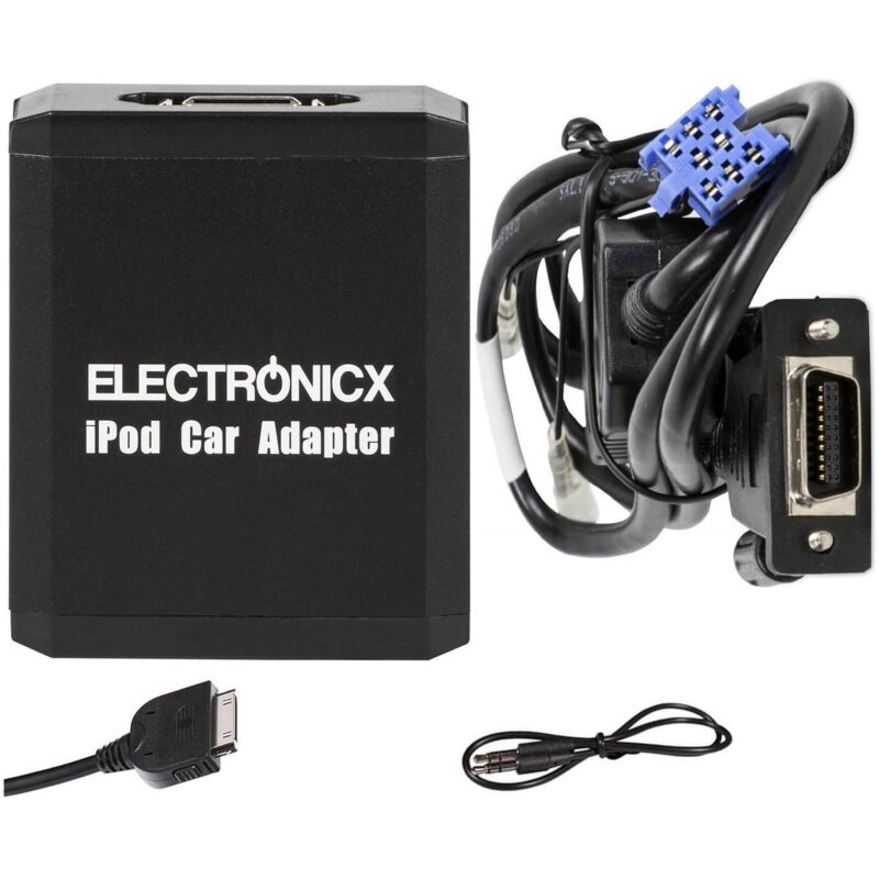 Adapter AUX iPhone iPad iPod CD Wechsler Renault 8 Pin