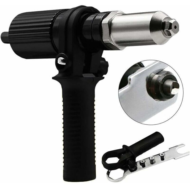 Adapter für Einsteckmuttern, Bohrmaschine, elektrischer Adapter, Nietpistole, Akku-Nietwerkzeug