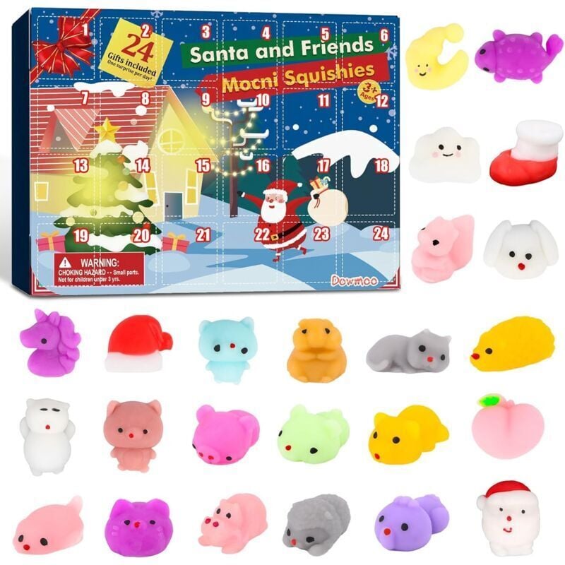 Adventskalender 2024, Griswold-Familien-Adventskalender mit Griswold-Figur – 24-tägiger Adventskalender – Weihnachtsgeschenk