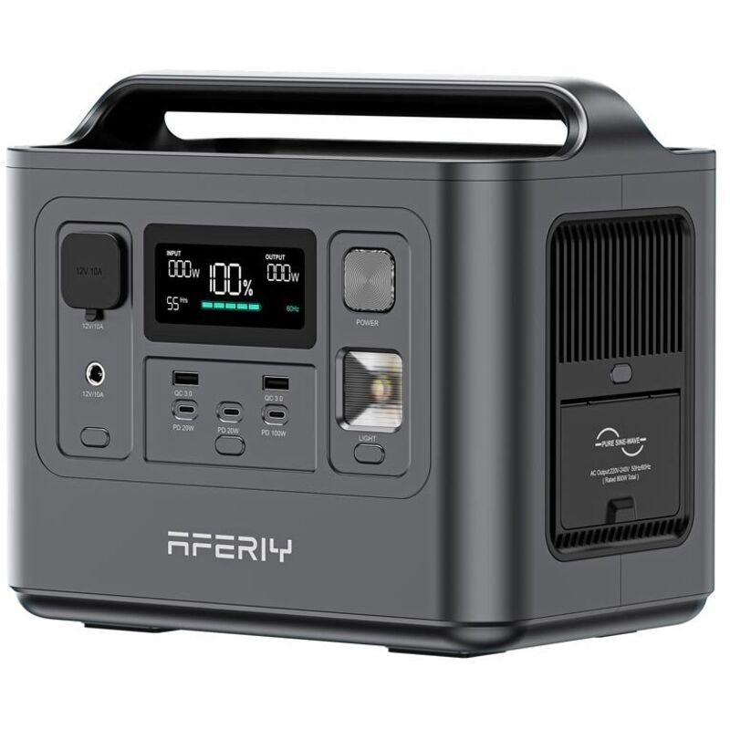 AFEROY P010 Tragbare Powerstation 800W 512Wh