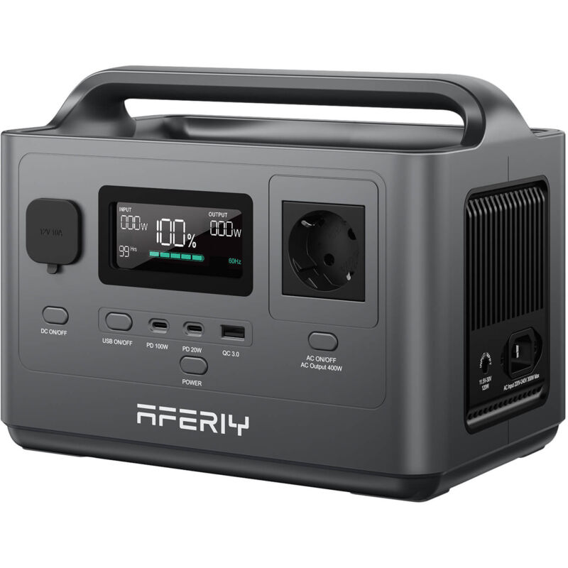 AFEROY P040 Tragbare Powerstation 400W 256Wh