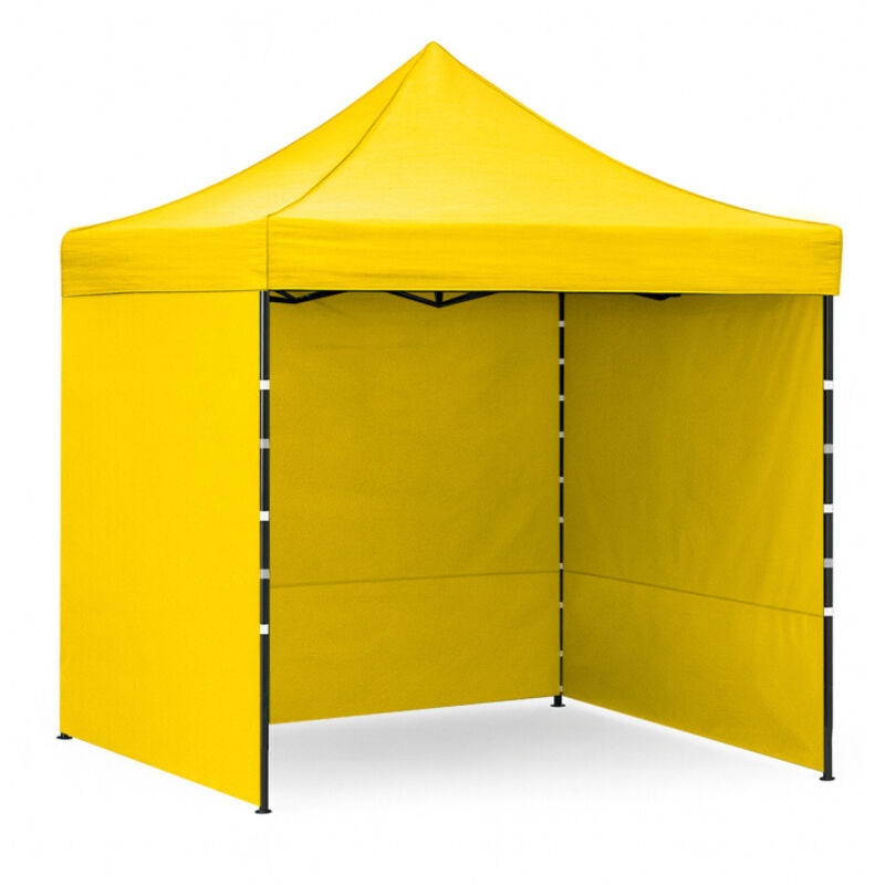 Aga Pavillon, Pop-up-Pavillon, Partyzelte, Faltpavillon 3x3m Gelb