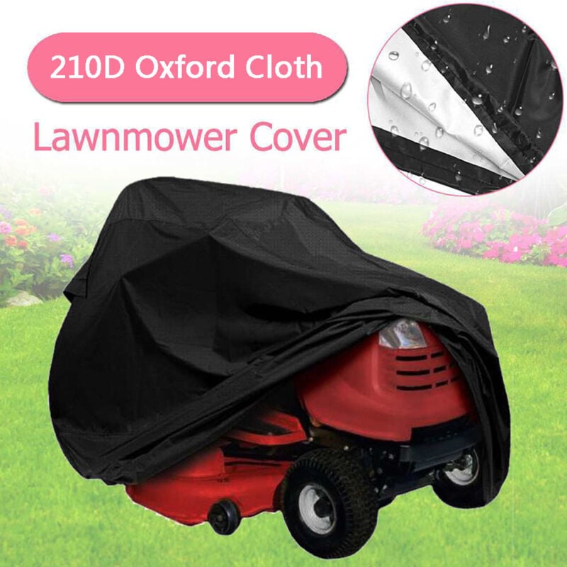 17061117cm Wasserdichte Rasenmäher Abdeckung, Staub-Und Wasserdicht Rasenmäher Abdeckung für Outdoor Garten Rasen mit Lagerung Tasche - Ahlsen