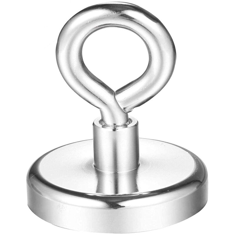 78 kg, 48 mm, superstarker runder Angel-Neodym-Magnet für Angel- und Rettungsindustrie, Wissenschaft - Ahlsen