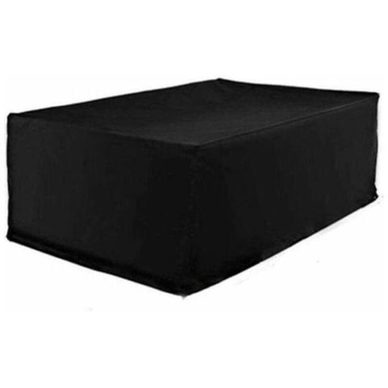 Abdeckung für Gartentisch 120 x 120 x 74 cm, wasserdichte Abdeckplane, Schutzhülle für Gartenmöbel und überwinternde Gartenmöbel - Ahlsen