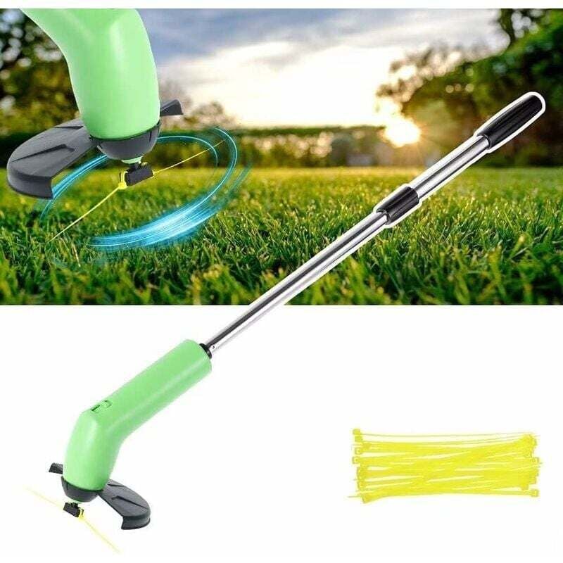 Akku-Rasenmäher, elektrische Handmäher, Mini-Unkrautschneider, Rasenmäher, Unkrautschneider und Unkrautschneider, Rasentrimmer - Ahlsen