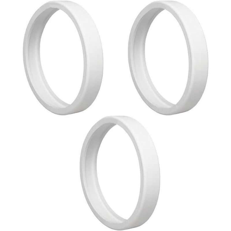 Ahlsen - Anpassbare Ersatzreifen aus weichem Gummi für Polaris 180 280 360 380 C10 Poolroboter (3 Stück)
