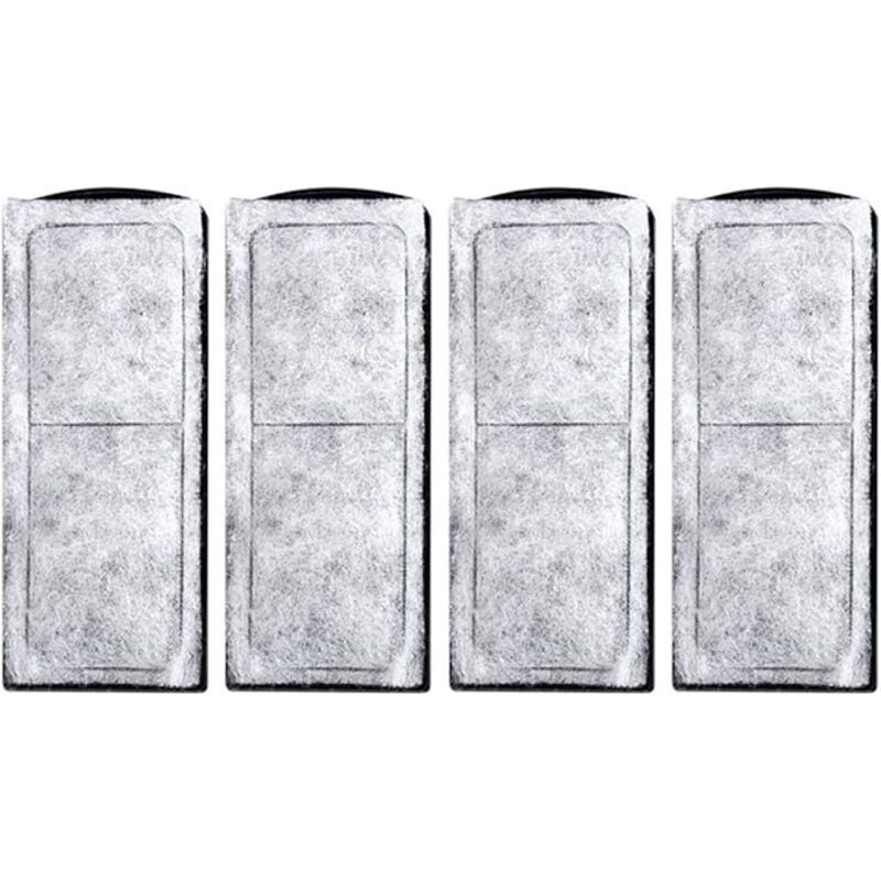 Ahlsen - Aquarium-Filterwatte, Aquarium-Filterkartusche, Aquarium-Filterbaumwoll-Ersatz, Aquarium-Filterkartusche, Aquarium-Wandfilter-Zubehör, 4