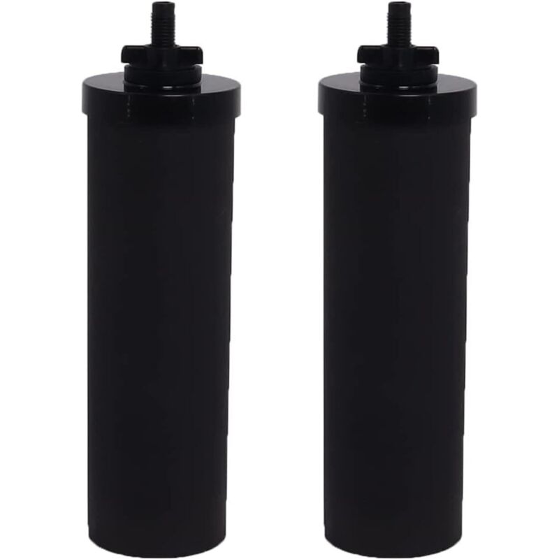 Ahlsen - BB-9-2 Wasserfilter kompatibel mit Ber-key Purification Elements Black Element Kartusche Premium Wasserfilter kompatibel mit Serie Travel