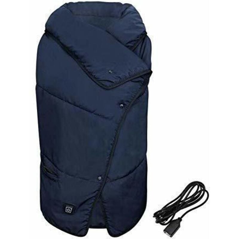 Elektrische Heizdecke, tragbare Multifunktions-USB-Reise-Campingdecke (ohne Batterie) - Ahlsen