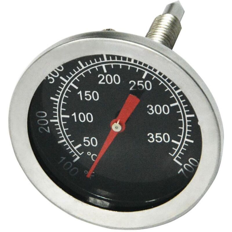 Grill-Thermometer, Holzkohle-Smoker, 52 mm Edelstahl-Pizzaofen-Thermometer, Grill-Ersatzteile - Ahlsen