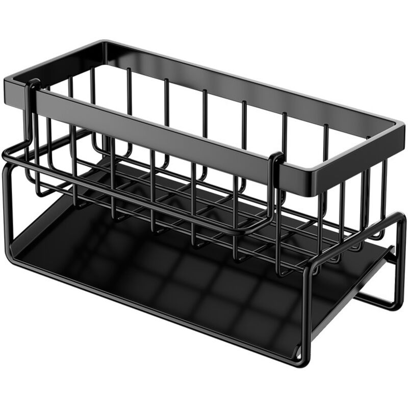 Küchenspüle-Organizer, Spülbecken-Schwammhalter, Küchen-Aufbewahrungsbox, Spülbecken-Schwammhalter, Metall, Küchenspüle-Organizer für Schwämme,