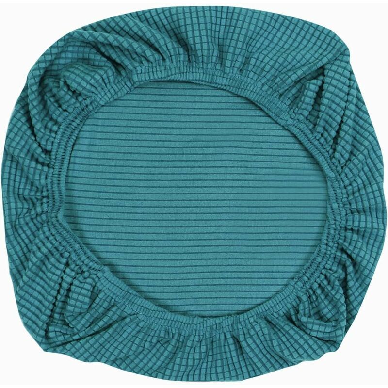 Stück elastische Spandex-Stuhlhussen, waschbare Stuhlhussen für Bürostühle, Esszimmer, Bar, Hochzeit, Party, Dekoration (blau) - Ahlsen