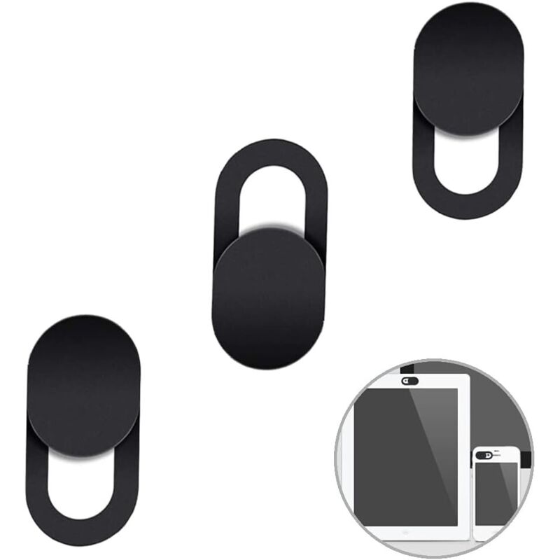 Stück Webcam-Abdeckung, ultradünne Webcam-Abdeckung, Webcam-Schiebeabdeckung, tragbare Webcam-Abdeckung, für Laptop, Smartphones, Tablets, schützt