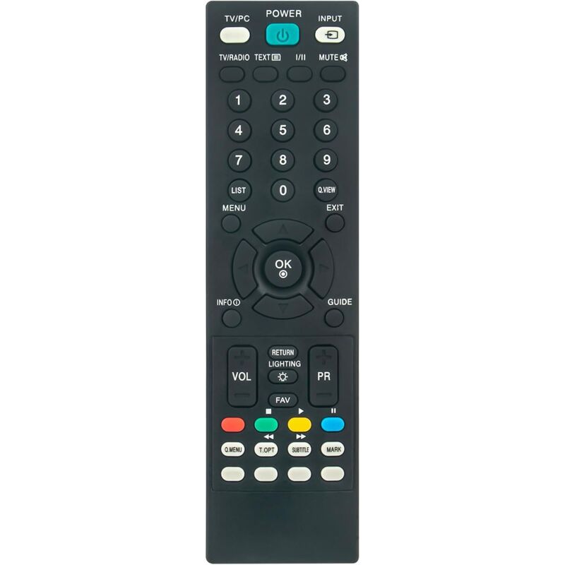 AKB33871424 Ersatzfernbedienung für LG LCD-Fernseher M2362DP-ZL M2762DL M1962D-WC M1962D-WCLBEUVLUP M1962D-WC.AEU