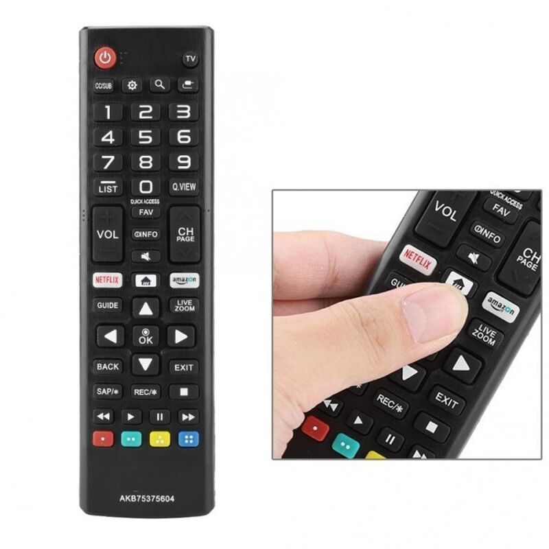 AKB75375604 ist eine Fernbedienung für LG LCD-Fernseher, insbesondere für den Smart TV 32LK540BPUA.