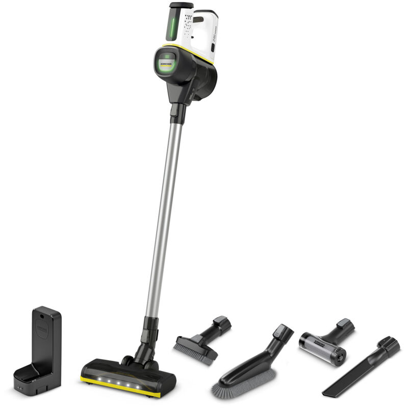 Staubsauger KÄRCHER VC 7 Cordless yourMax: Kabelloser Staubsauger mit Dust Sensor, bis zu 60 Min. Laufzeit, beutelloses Filtersystem & LED-Bodendüse
