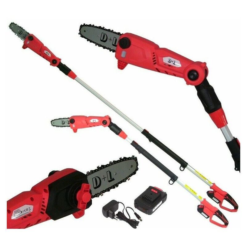 Apex - Akku Teleskop-Astsäge 20V Hochentaster Astsäge Baumsäge Motorsäge Kettensäge 56764