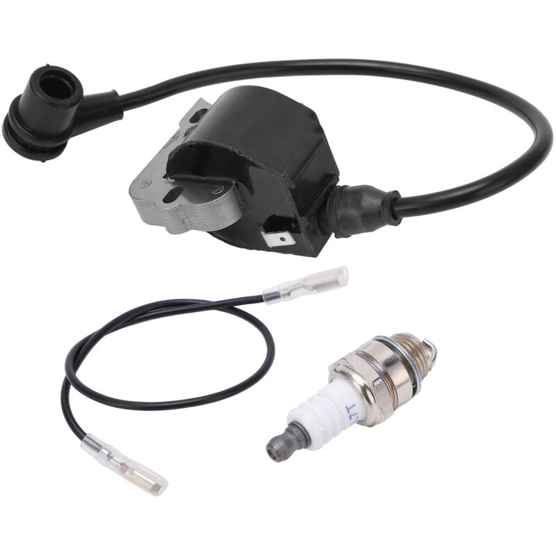 Akozon Zündspule für Kettensägen, 503639801 Kupfer-Zündspule als Ersatz für 394 394XP 395 395XP.