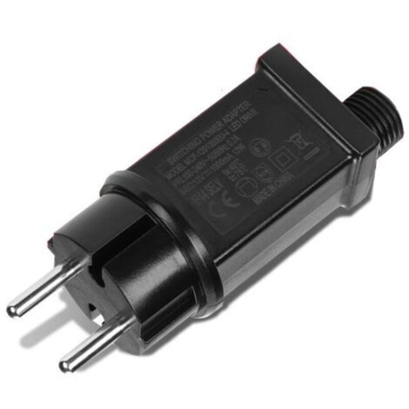 12-V-LED-Netzteil, IP44-LED-Transformator, Niederspannungs-LED-Adaptertreiber für Weihnachtsbeleuchtung, Lichterkette