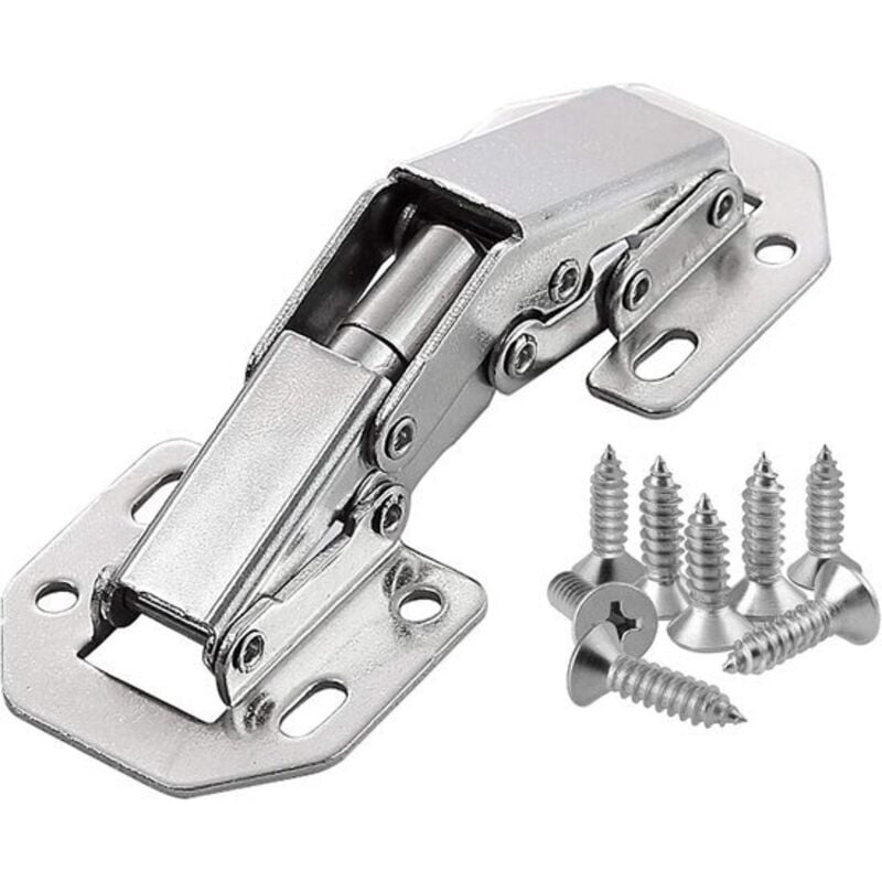 Allecto Premium – Federbänder, 90°-Öffnungswinkel, für Schranktüren, Küchenmöbel, Kleiderschränke und Kabinenmöbel