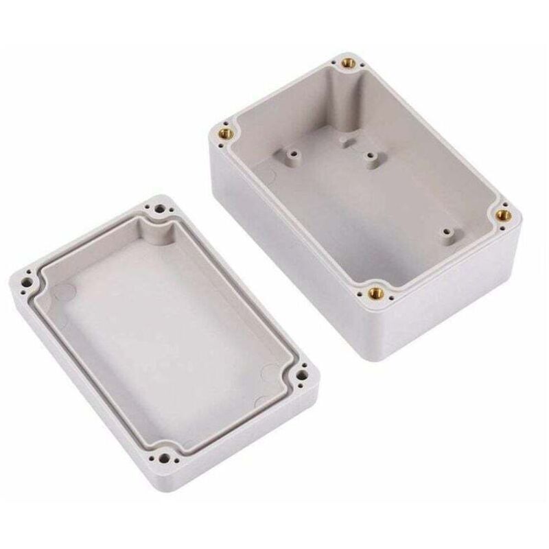 ALOVEZ Anschlussdose, Elektrische Anschlussdose, ABS-Projektbox, Verdrahtungsbox, 98 x 66 x 48 mm, Elektrische Anschlussdose, Elektrische