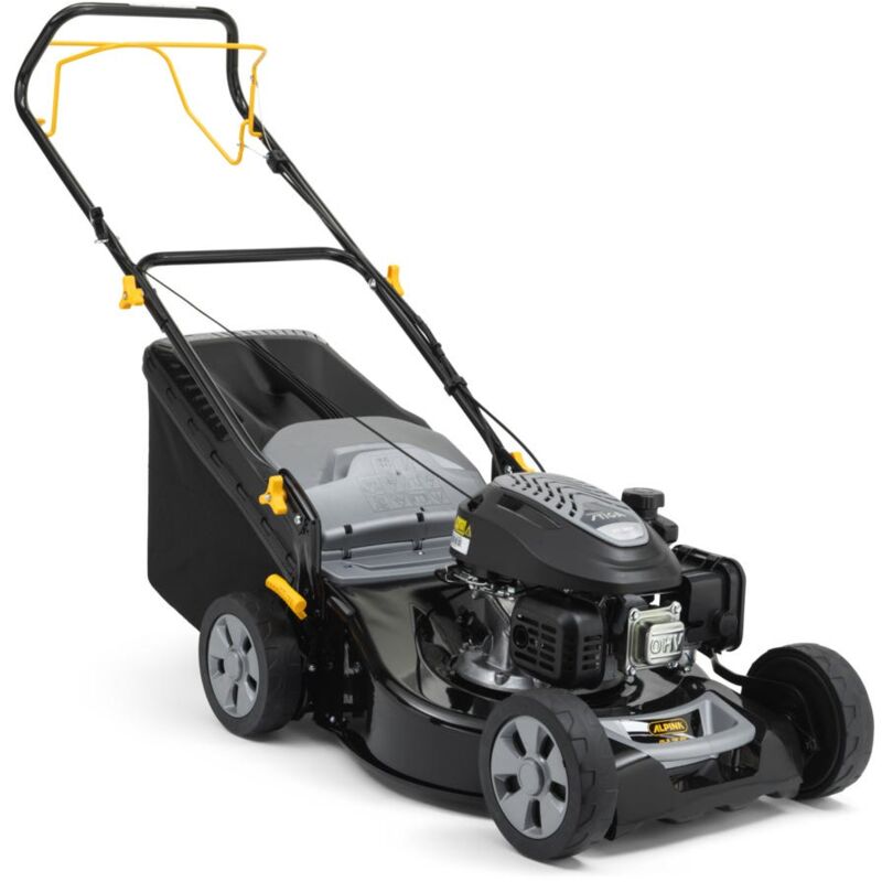 Alpina - a 5 46 sa Benzin-Rasenmäher mit Radantrieb