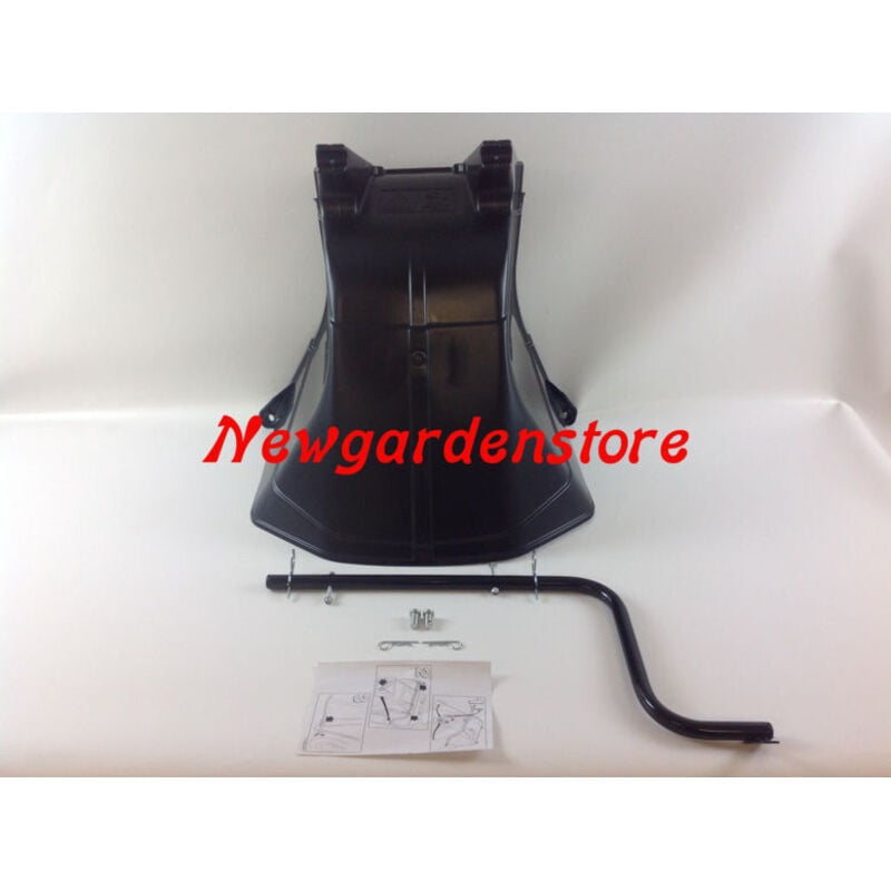 Alpina 84/98 Hinterer Deflektor für Aufsitzmäher - Schwarze