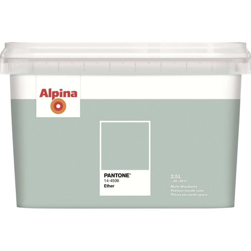 Alpina Wandfarbe Pantone matt ether 2,5 L Wandfarbe