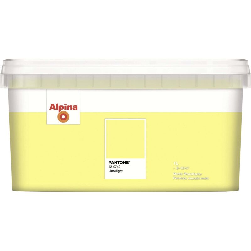 Alpina Wandfarbe Pantone matt limelight 1 L Innen