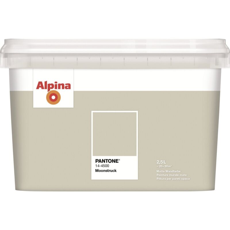 Alpina Wandfarbe Pantone matt moonstruck 2,5 L Wandfarbe