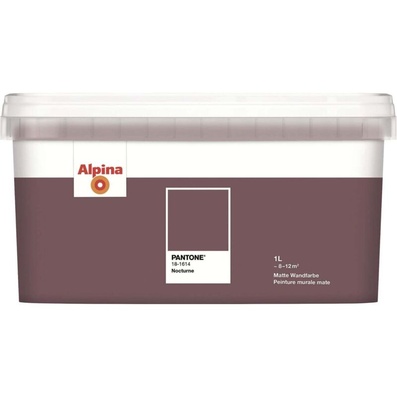 Alpina Wandfarbe Pantone matt nocturne 1 L Innen