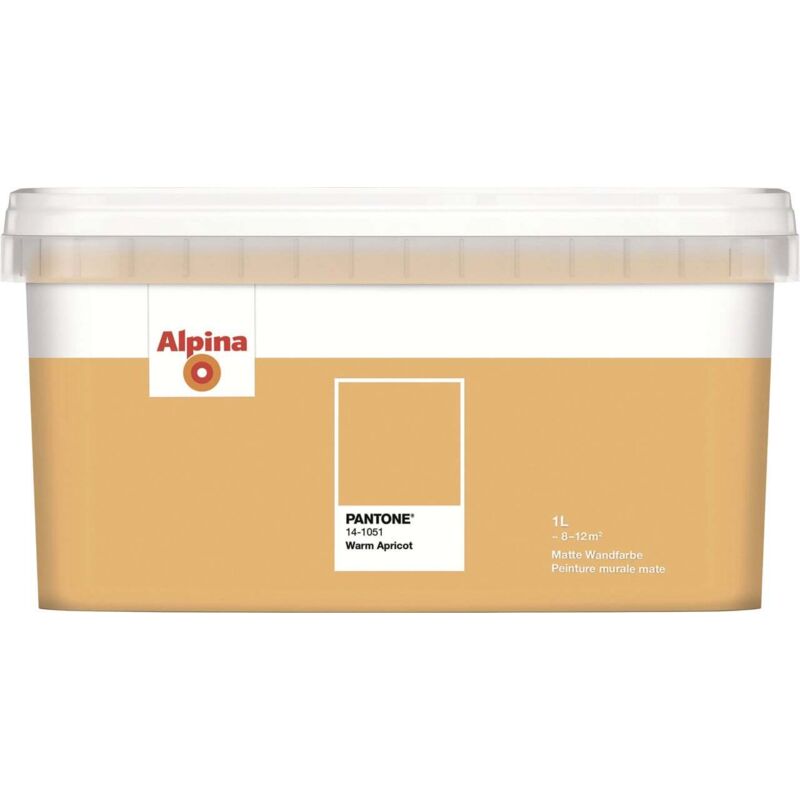 Alpina Wandfarbe Pantone matt warm apricot 1 L Innen