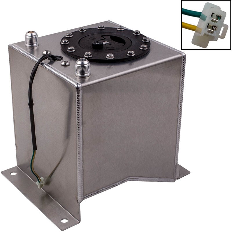 BFO - Aluminium Kraftstofftank Fuel Tank 9,5 Liter for Motorsport Rennwagen Drif Aluminium Kraftstoff Tank Benzintank Motorsport Rennwagen oilcatchcan