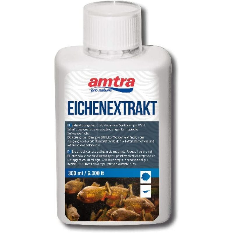 Amtra - pro nature Eichenextrakt senkt pH-Wert 300ml Süßwasser