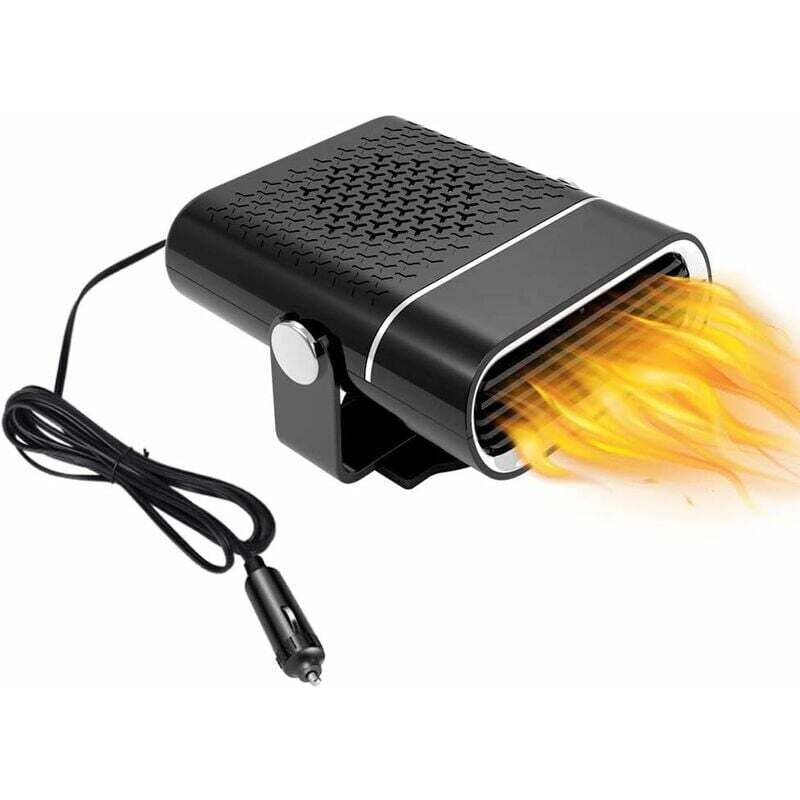 Aiperq - Auto-Heizung 12 v, 150 w tragbare Auto-Heizung, Auto-Abtau-Entfeuchtung, Auto-Lüfter, schnelles Heizen/Kühlen, Luftreinigung, 360 drehbar,