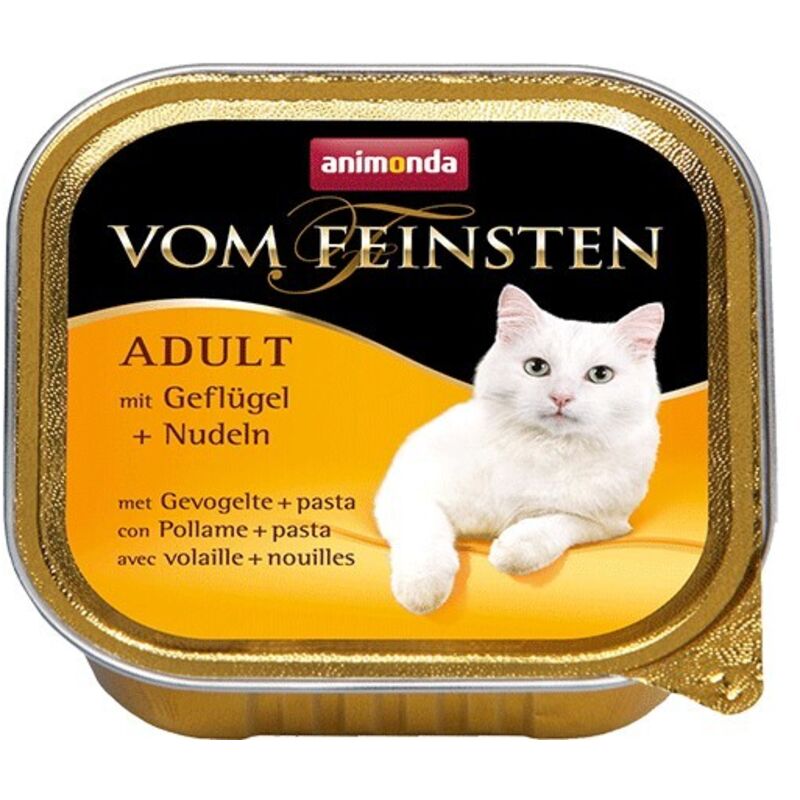 Animonda Vom Feinsten Menü für Katzen - Geflügel mit Nudeln 100g