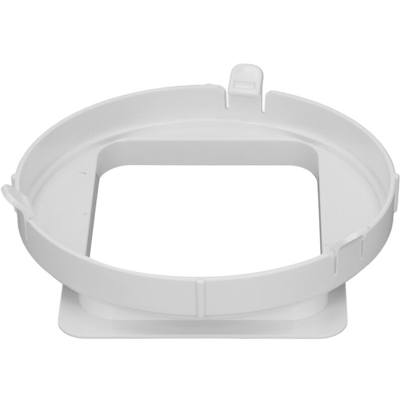 Anschlussadapter für Abluftschlauch, Vierkantkupplung, Abluftkanalanschluss für die mobile Klimaanlage Midea 1P KY25