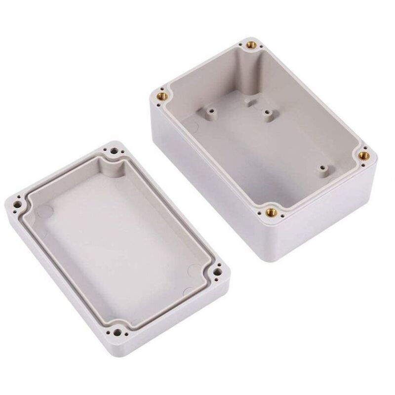 XVX - Anschlussdose, elektrische Anschlussdose, ABS-Projektbox, Verkabelungsbox, elektrische Anschlussdose 98 x 66 x 48 mm, elektrische wasserdichte