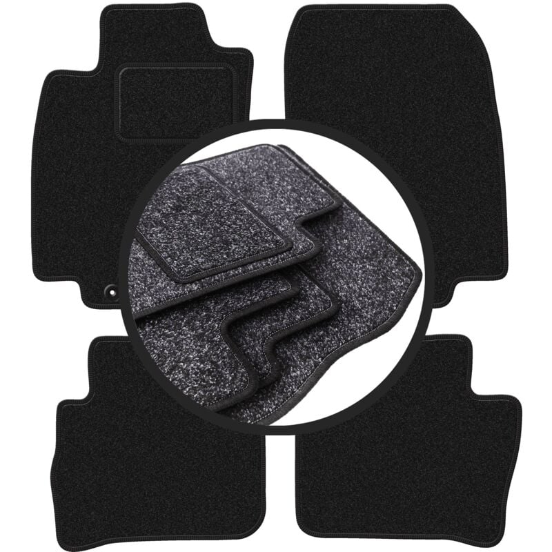 ANTHRA Fußmatten für: Nissan Tiida C11 Schrägheck, Limousine (2004-2012)