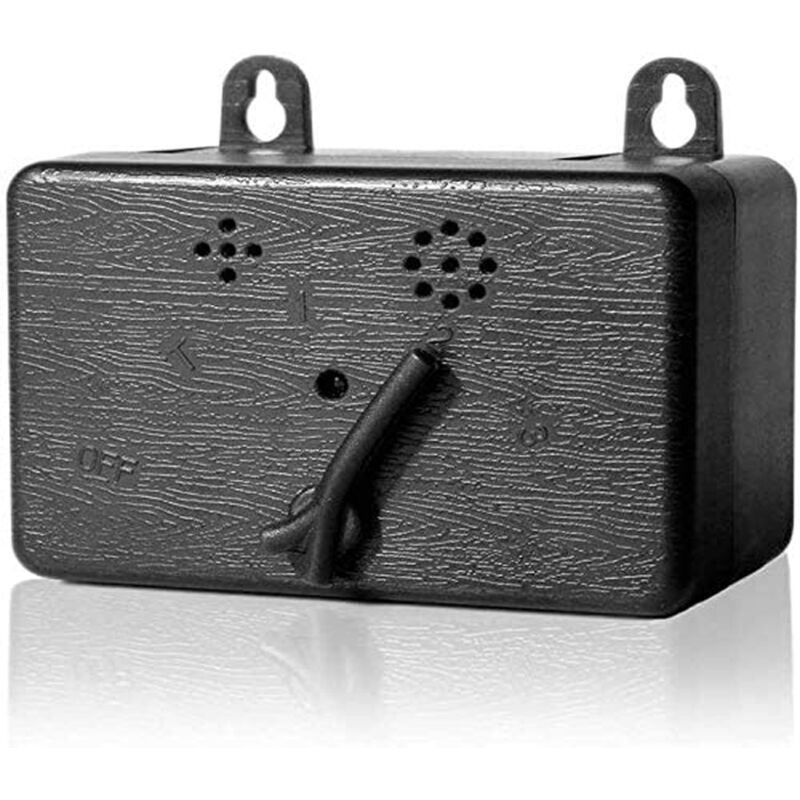 Anti-Bell-Hund, Ultraschall-Anti-Bell-Gerät für Hunde mit LED-Anzeige, Anti-Bell-Trainingskontrolle für Hunde, sicher für alle Hunde, Schwarz