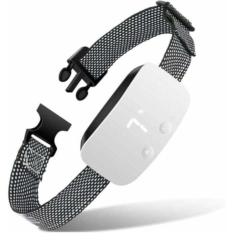 Anti-Bell-Halsband für Hunde, Anti-Bell-Halsband mit Schock, Vibration, Piepton – 7 einstellbare Empfindlichkeiten, wasserdicht Ulisem Automatic