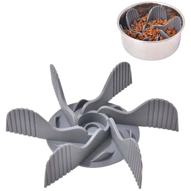Anti-Gefräßiger Hundenapf-Einsatz, langsamer Fressnapf für Hunde, Zubehör fördert gesunde Ernährung und langsame Verdauung für Hunde und Katzen mit
